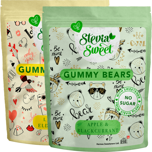 steviasweet gummy bears trial pack without sugar
