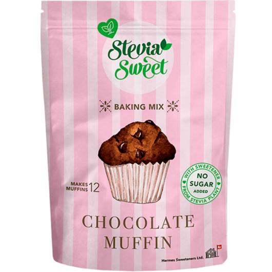 SteviaSweet Backmischung Schokoladenmuffins ohne Zuckerzusatz