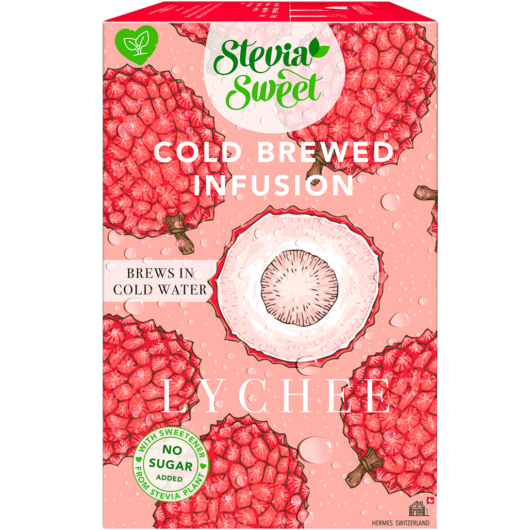 SteviaSweet Cold Infusion Eistee Litschi ohne Zucker