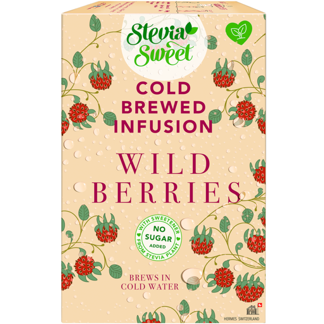 SteviaSweet Cold Infusion Eistee Wildbeeren ohne Zucker