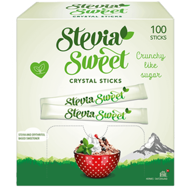 steviasweet crystal sticks stevia erythritol without calories