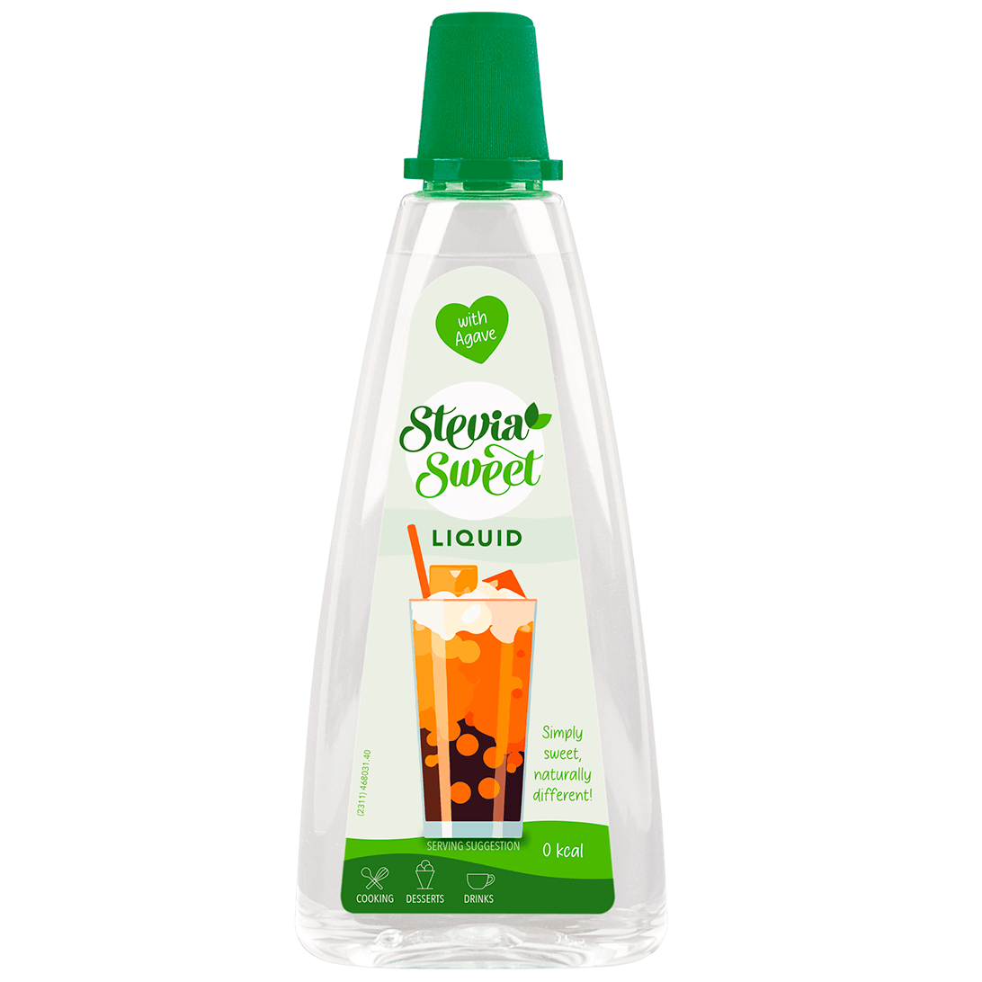 SteviaSweet  Liquide avec de l'agave & stevia sans calories