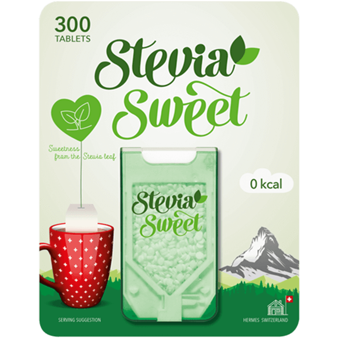 STEVIA EN COMPRIMÉS 250 / u STESWEET SANS GLUTEN - SocialGluten