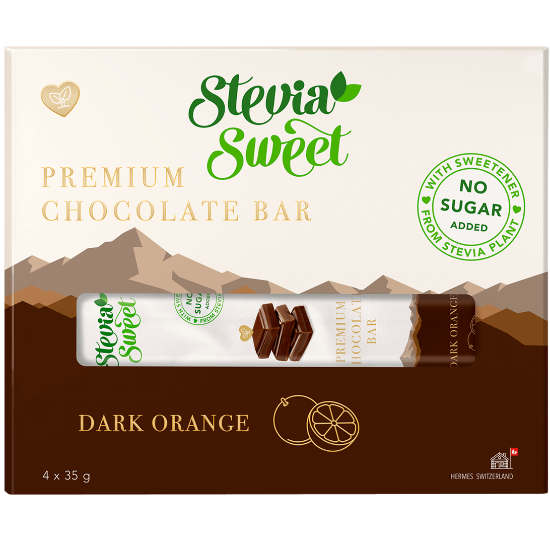 Chocolate with stevia discount
