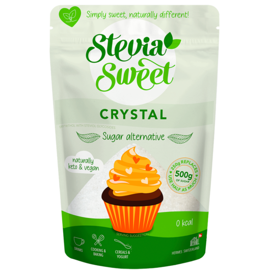 SteviaSweet Crystal mit 0 Kalorien