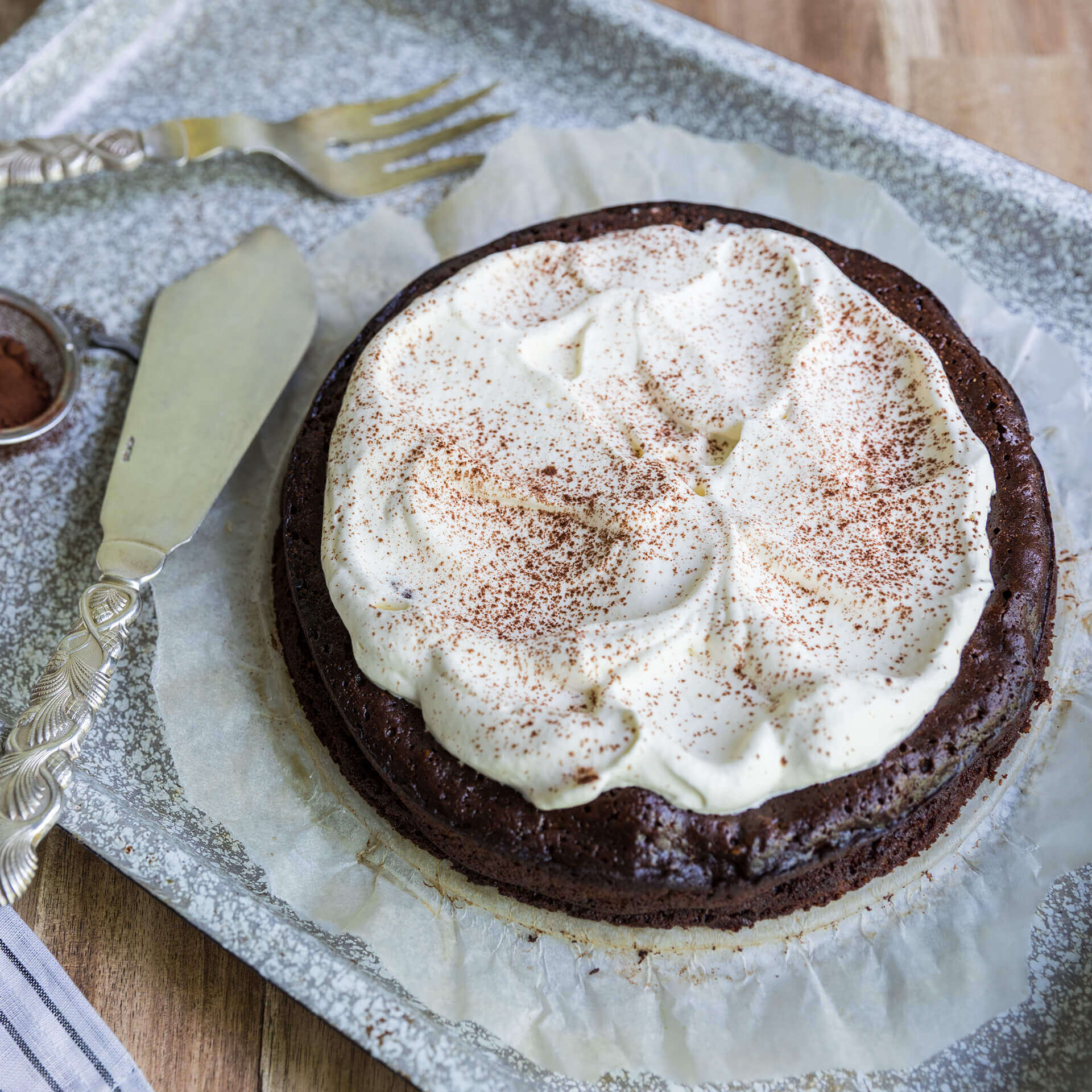 Saftiger Schokoladenkuchen Ohne Mehl Und Ohne Fett - Rezepte Suchen