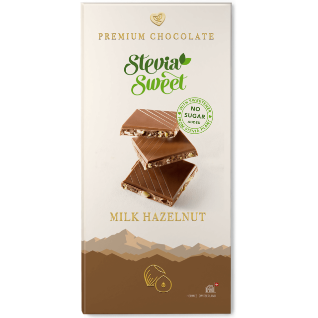 steviasweet premium chocolate hazelnut without added sugar