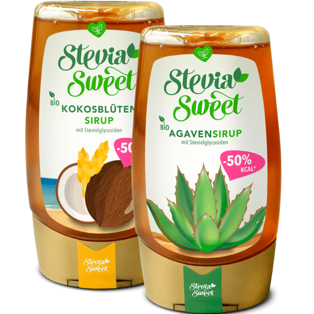 steviasweet organic syrup trial-pack less calories